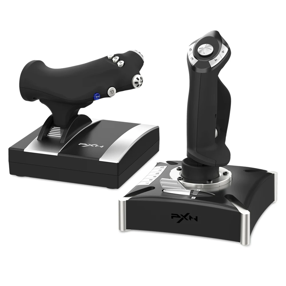 

Pxn 2119 Pro Pc Flight Game Simulation Gaming Rocker With Throttle For Pc, For Ps4, For X Box One