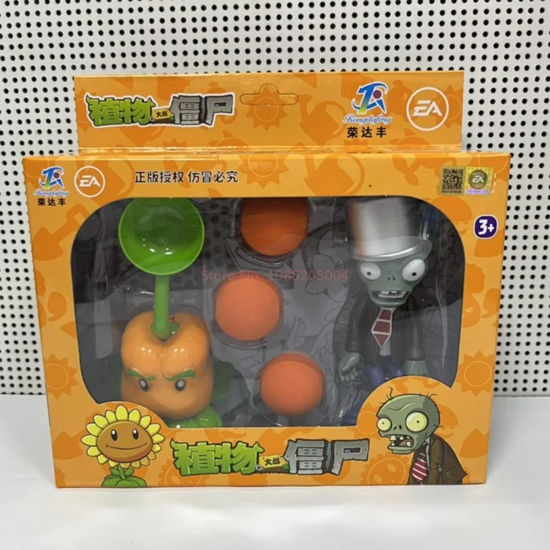 Neues Set 6-Stile Pflanzen vs. Zombies Peashooter Chomper Winter Melone Conehead Zombie Spielzeug Spielfiguren Hartplastik Modell Geschenke