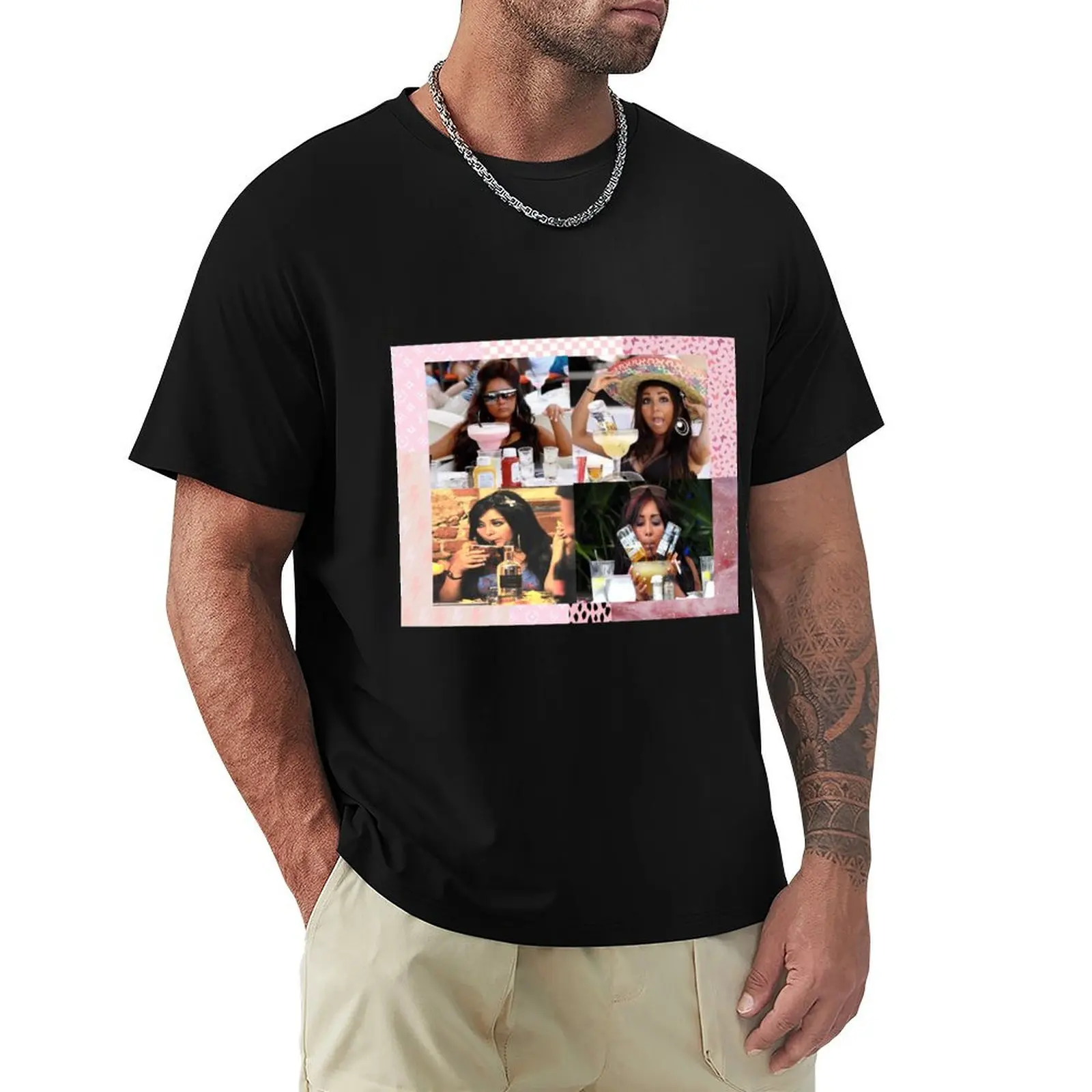 Snooki Tapestry T-Shirt Outdoor Sports Short Sleeve Top