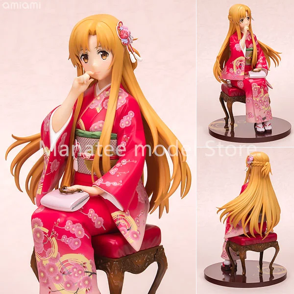 

KADOKAWA Оригинальное искусство меча онлайн Asuna Haregi Ver. 1/7 ПВХ экшн-фигурка аниме модель игрушки коллекционная кукла подарок