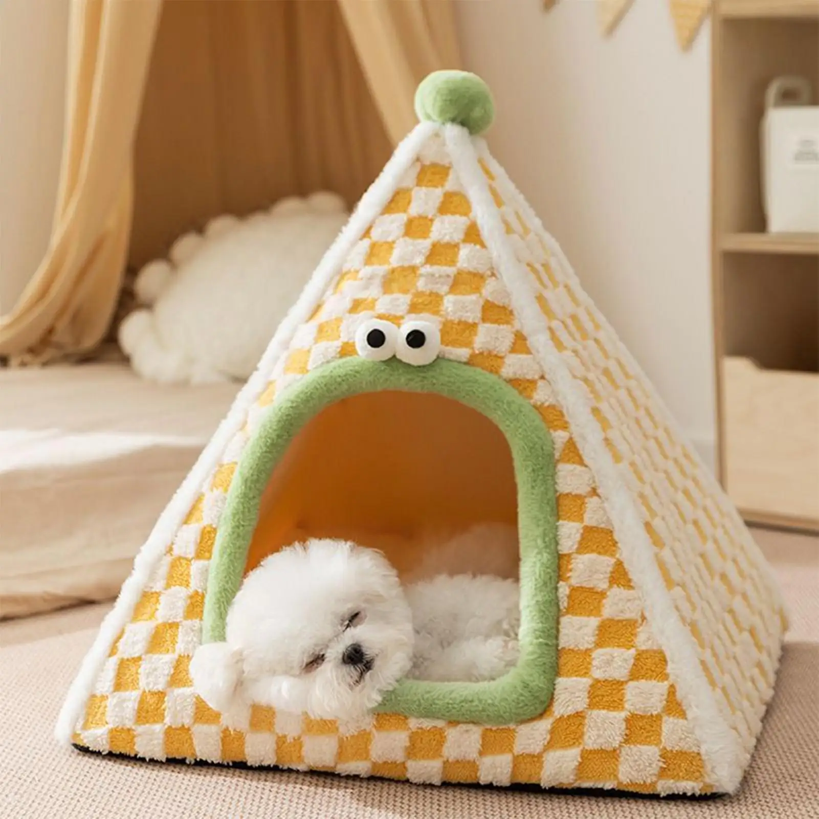 Enclosed Cat Bed Do…