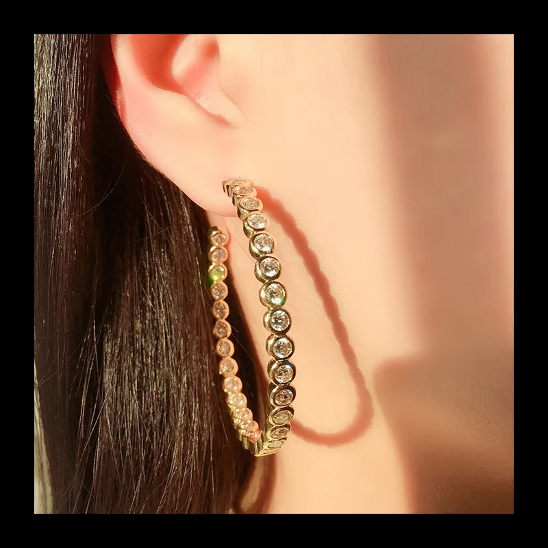 

Hot Selling Stud Earrings Girl Vintage Micro-Zircon Earrings Sexy Temperament Earrings Valentine's Day Gifts