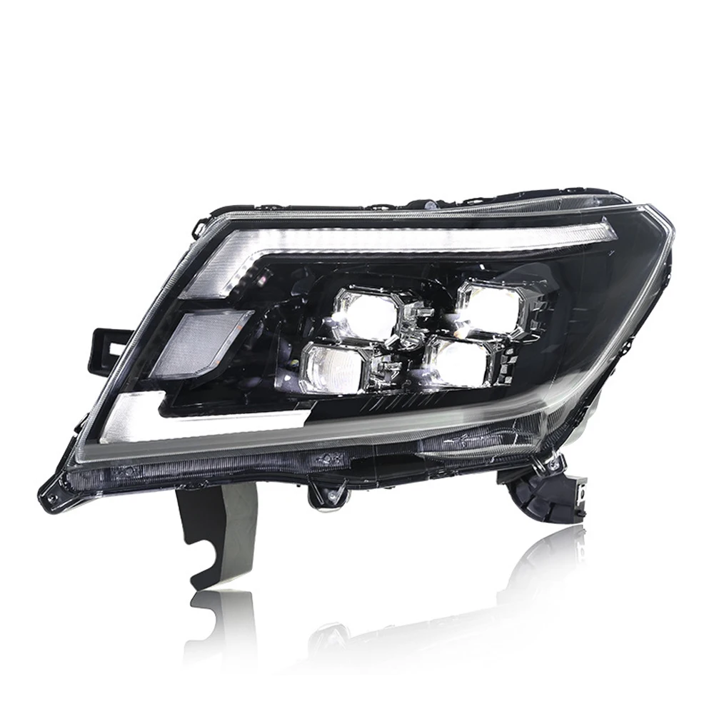 Parts Headlights+Taillight For Navara 2015-2024 NP300 latest Styling LED Daytime Lights Dual Projector Car Accesorios Modified