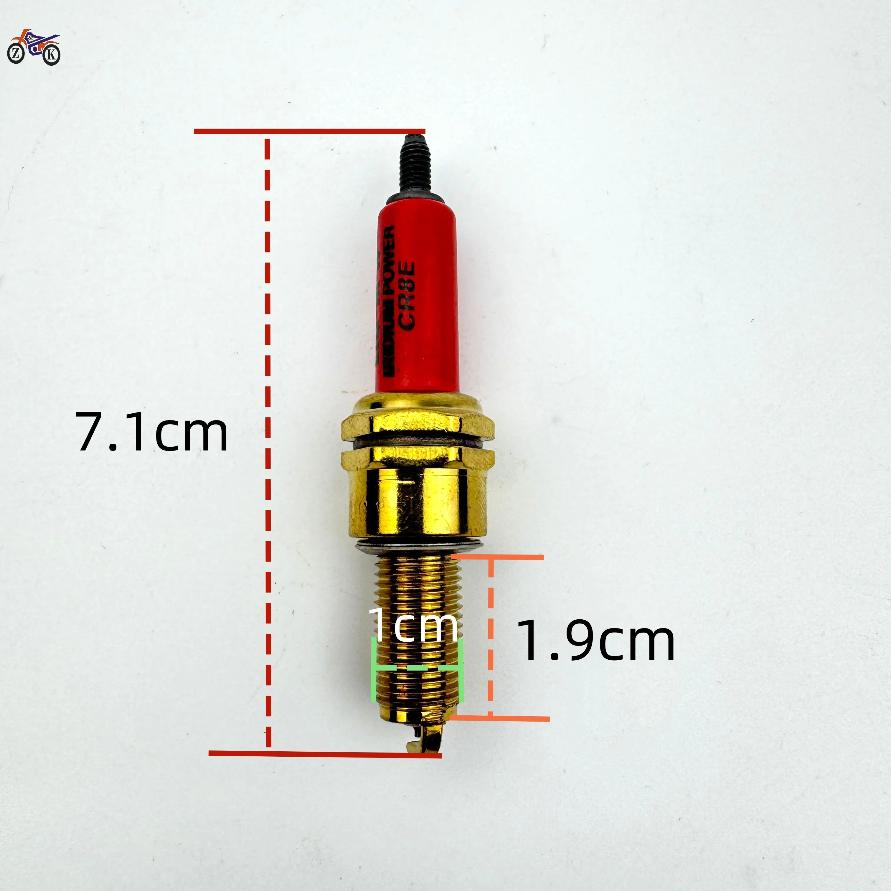 1PCS For CR8E/A7TC/D8TC/Motorcycle Ceramic Spark Plugs Accesories