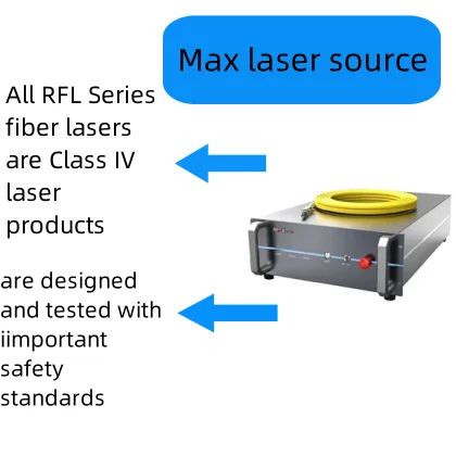 Portable 3015 CNC Fiber Cutting Machine with 1500W MAX Source and Raytools Cutting Head for Metal Sheet