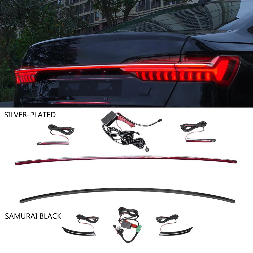 

Ambient lightLED streamer tail light, brake light, warning light,for Audi A6 C8 2019-2025 LED dynamic perspective taillight
