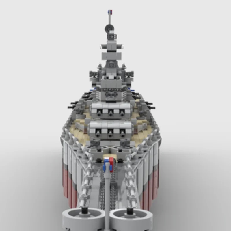 3797 pièces MOC U S Missouri BB modèle blocs de construction Architecture assembler idée créative jouet éducation cadeau de noël brique enfants