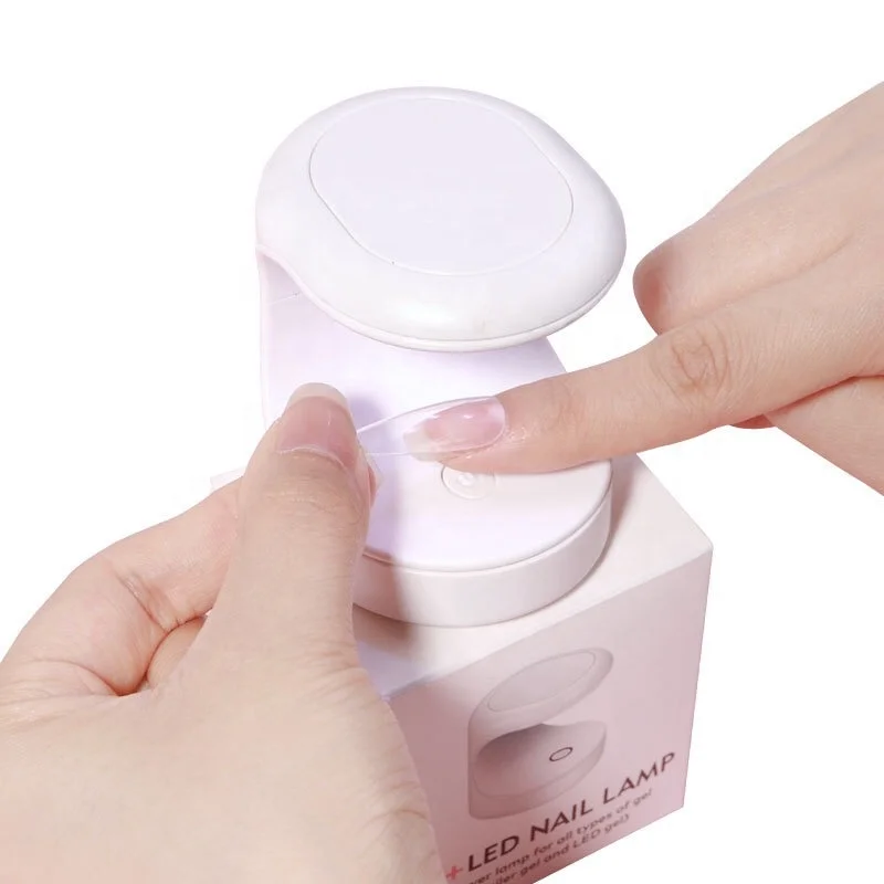 Nieuwe Groothandel Zon Mini Finger Uv Led Nageldroger Gellak Uitharding Lamp Vinger Mini Led Nail Droger