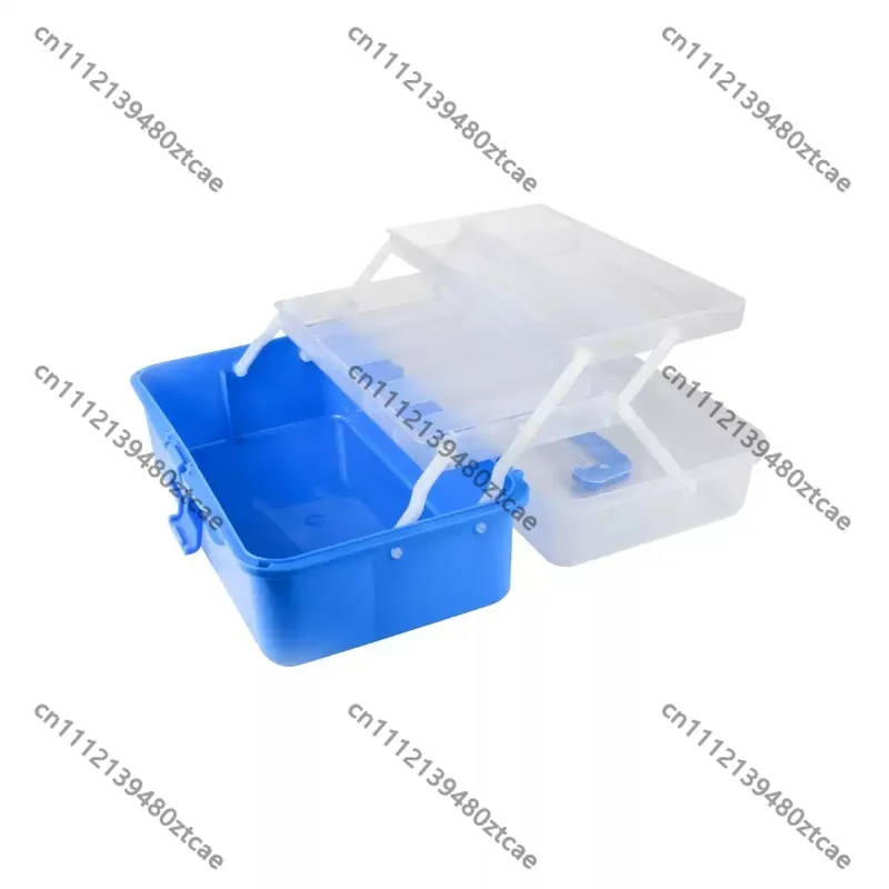 Handheld Storage Tool Box, Case for Paint Brushes, Cosmetics, Soldering Iron & Electronic Components, Stationery Box for Art