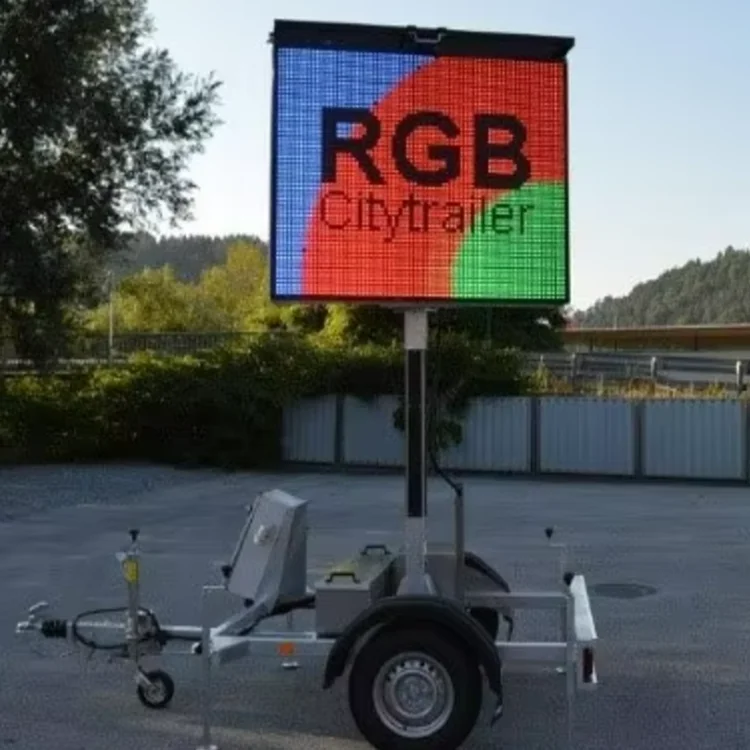 Highway Traffic Sign Board with Radar Speed Display Camera Monitoring for Speed Measurement on Car and Trailer
