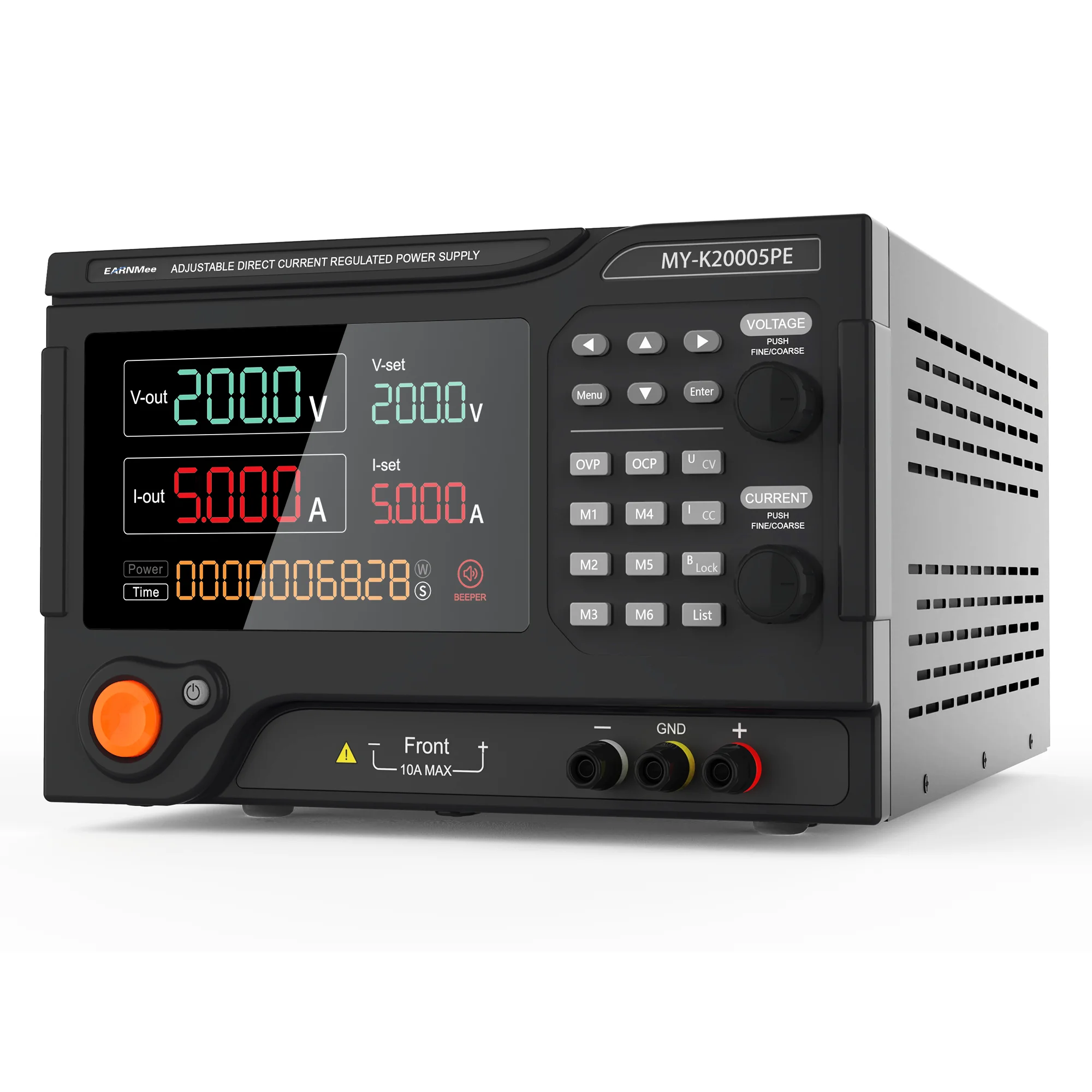 laboratory adjustable 200V 5A switching programmable dc power supply
