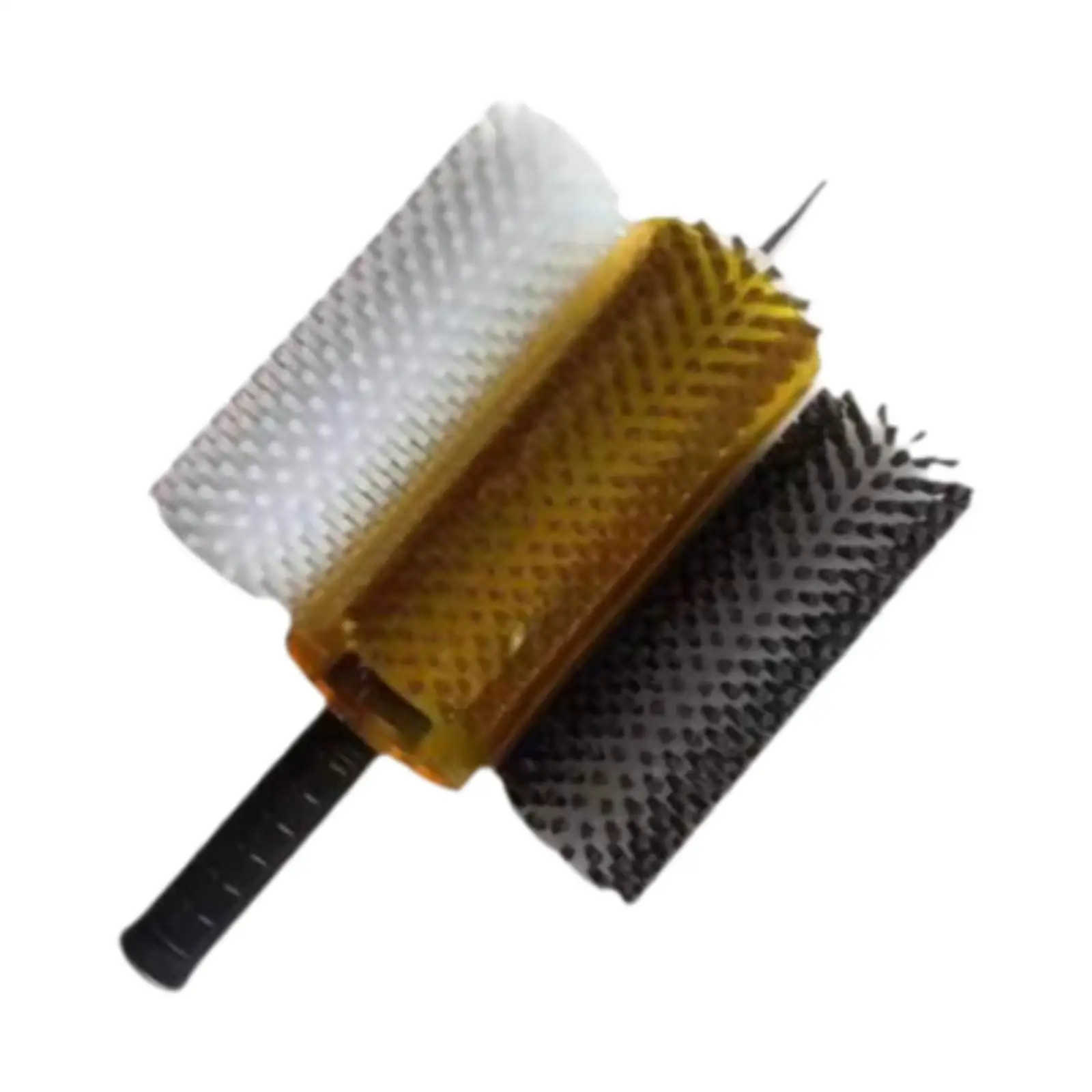 Ski Wax Brush Kit with Axle Handle Cover Efficient Lightweight Equipment Ski Waxing Brushes Maintenance for Sports Ski