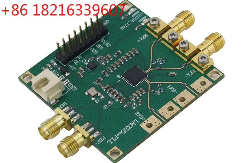 TAO  LMX2582 Core Board 20-5500MHz Low Phase Noise Wideband Frequency Source Module Integrated Phase-locked Loop PLL
