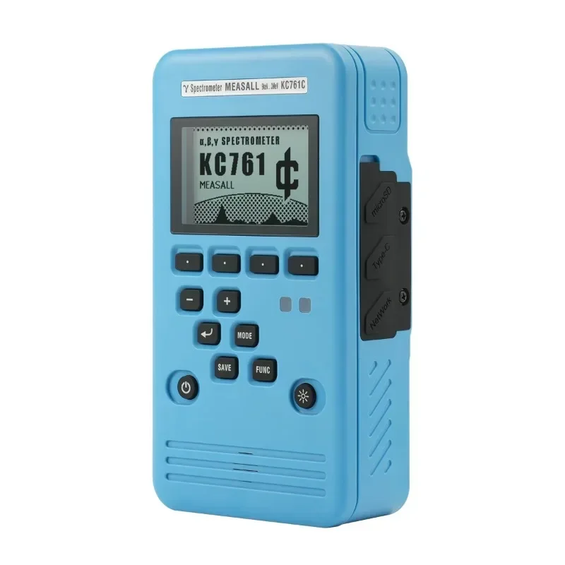 KC761C nuclear radiation analyzer, dosimeter, radiation detection indicator, energy spectrometer, radiation multimeter