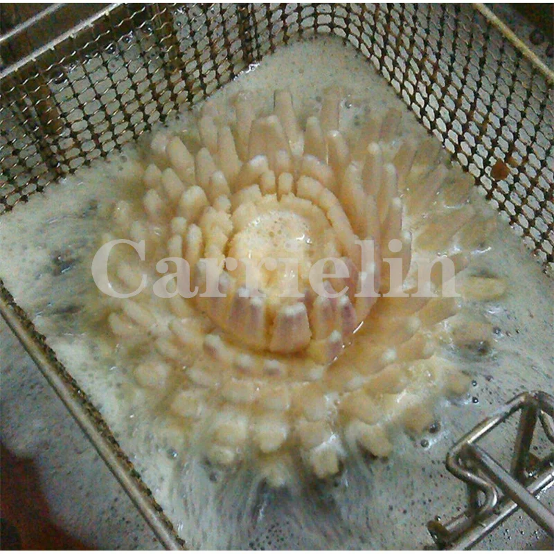 آلة قطع زهرة البصل آلة قطع زهور البصل التجارية مجموعة صانع زهر البصل