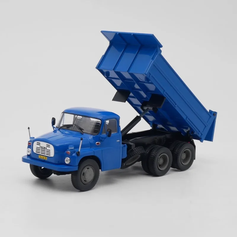 Diecast 1/43 Scale Tatra 148 Dump Truck Simulation Alloy Car Model Collectible Static Ornament Gift