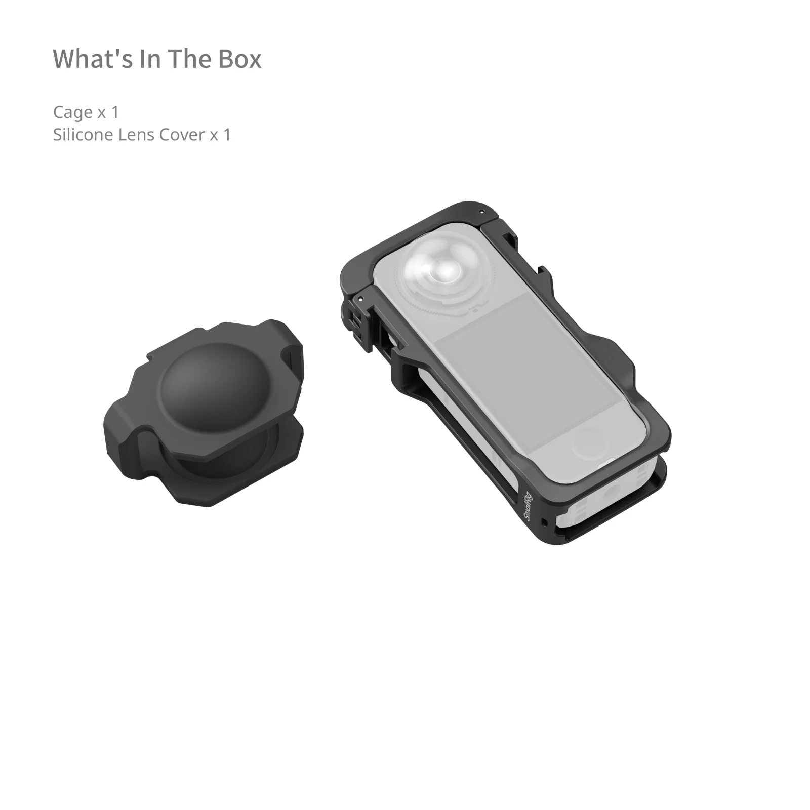 SmallRig X4 Air Action Camera Cage voor Insta360 X4 Air Volledige beschermkooi met siliconen lenskap Snelle batterijvervanging 5940