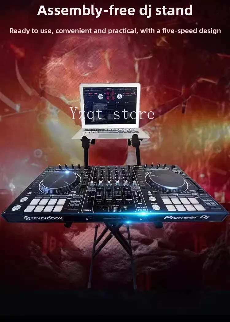 DJ Player Digital Controller Bracket DJ Air Case Flight Bracket Keyboard Dish Player X Type Double Wind Instrument Rack