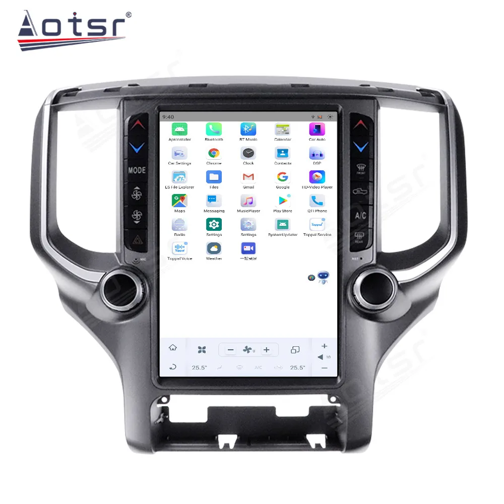 Qualcomm Snapdrag HD Screen Android 13.0 For Dodge RAM 2018-2020 Car Radio Multimedia Player CarPlay GPS Navigation Head Unit view 4