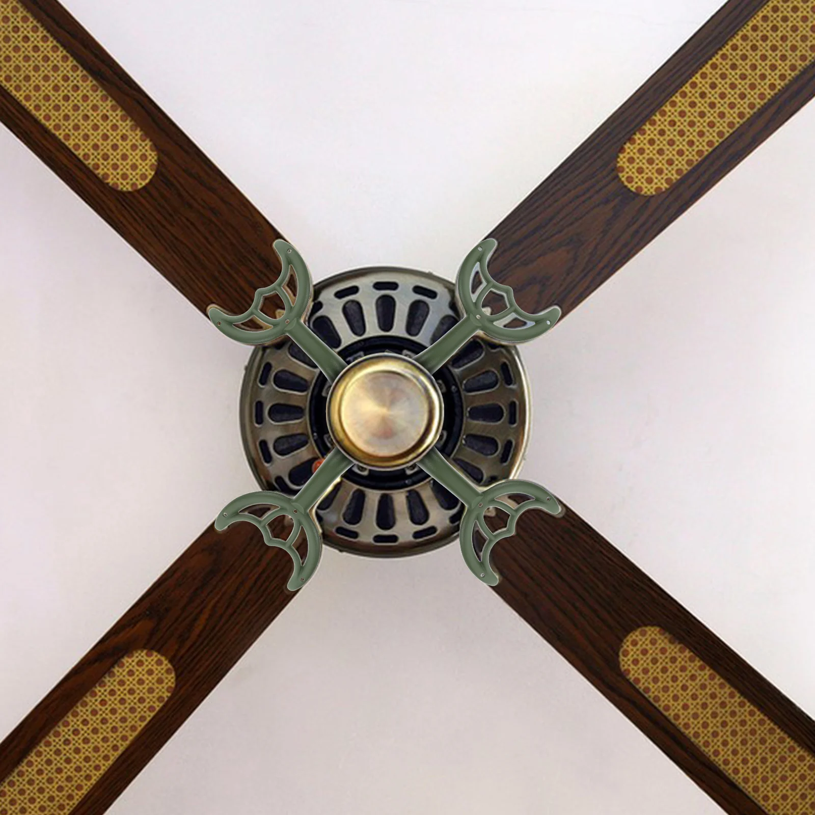 Fan Blade Support Rod Blades Arm Mount Ceiling Adapter Rotating Circuit Board Metal Replacement Hardware Bracket