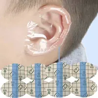 20/60/100pcs Baby Shampoo Ear Covers Waterproof Kids Shower Swimming Protection Ear Stickers Child Disposable Ear Cover