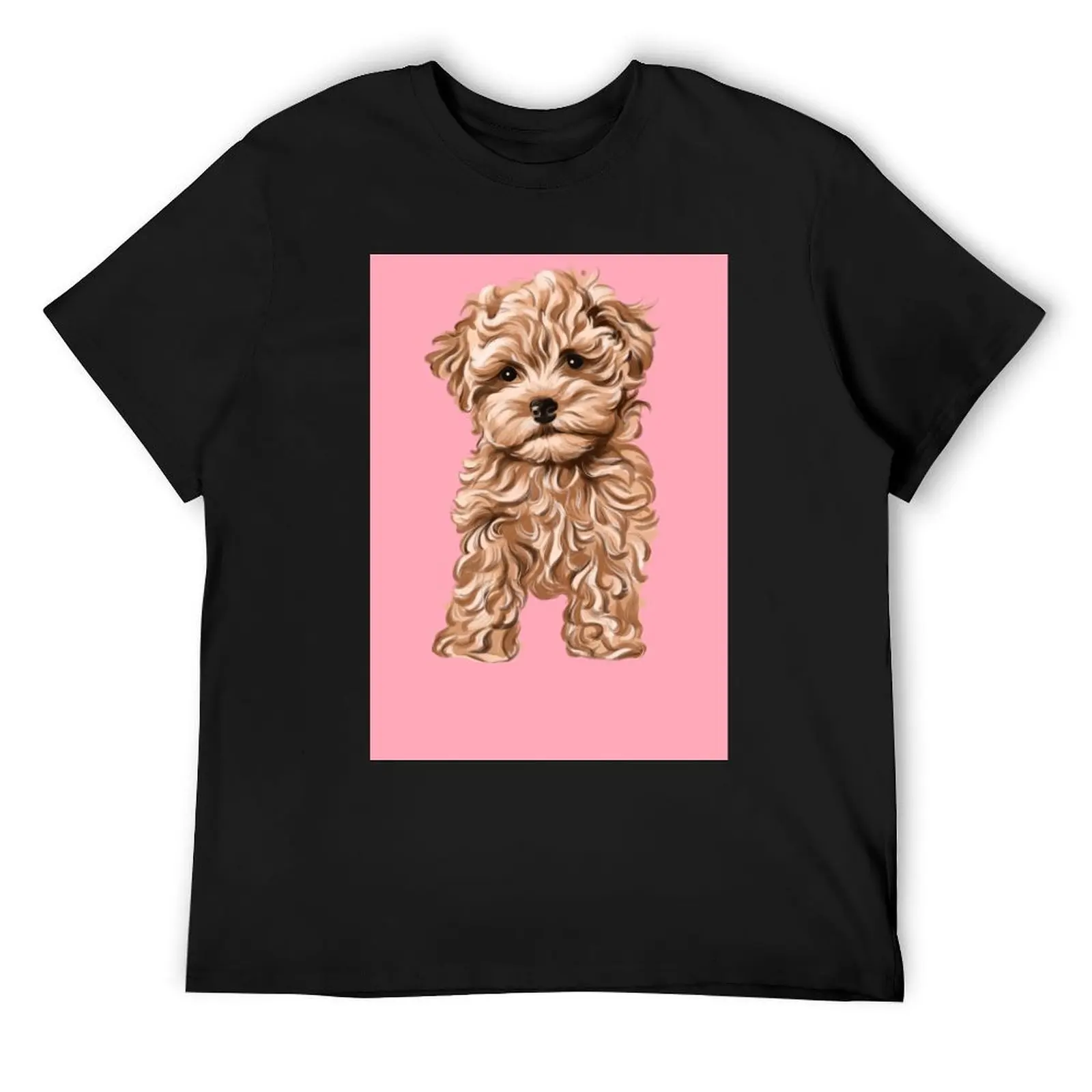 

My little maltipoo T-Shirt tops plain graphic t shirts men t shirts