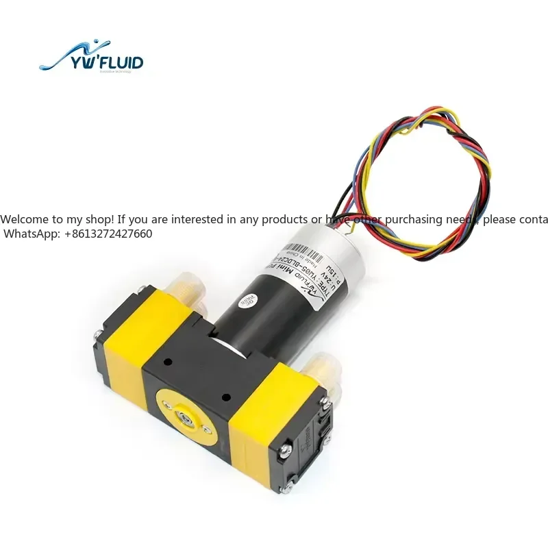 YW05 B-BLDC 12V 24V Brushless Motor OEM/ODM Micro Miniature Diaphragm Pump for Automotive Industry