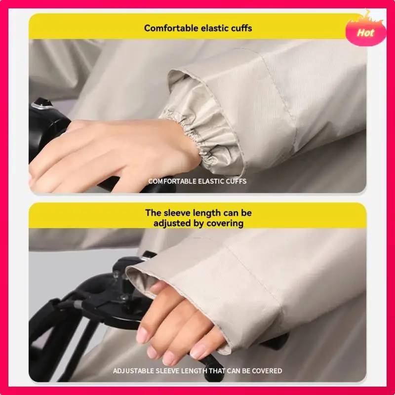 

Универсальный плащ для мотоциклов и электрических скутеров - водонепроницаемый шар дизайна ткани Оксфорд