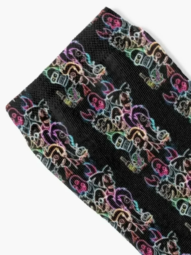 Рисунок 2 - Носки с рисунком Futu с героями мультфильмов