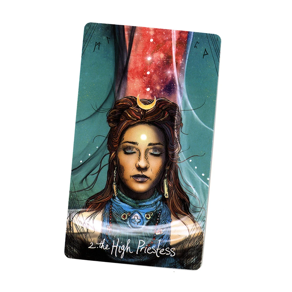 12 x 7 cm New light seer Divination Tarot Deck with Guide Book