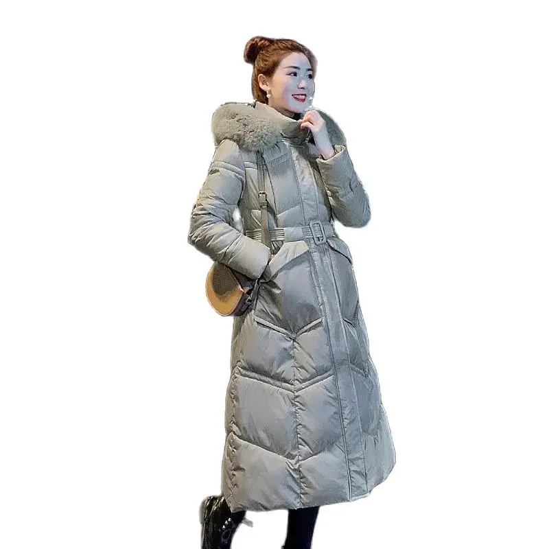 

Overcoat Parka Down Cotton Jacket Women 2022 New Fashion Cotton Coat Loose Bread Clothes Medium Long Cotton Jackets