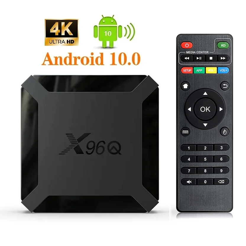 x96q tv box android 10 quad core h313 2gb 16gb 2.4ghz wifi 4k media player set top box x96q tv box android 10 quad core h313 2gb 16gb 2.4ghz wifi 4k media player set top box