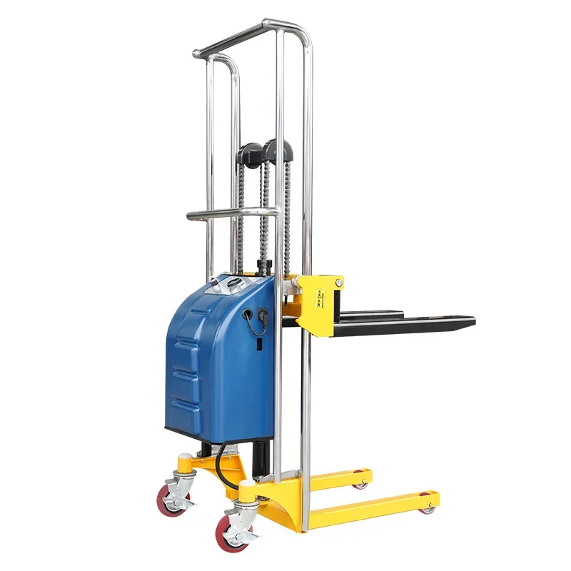 LYN Portable Stacker Hydraulic Material Handling Truck Anti-skid and Anti-leakage Cylinder