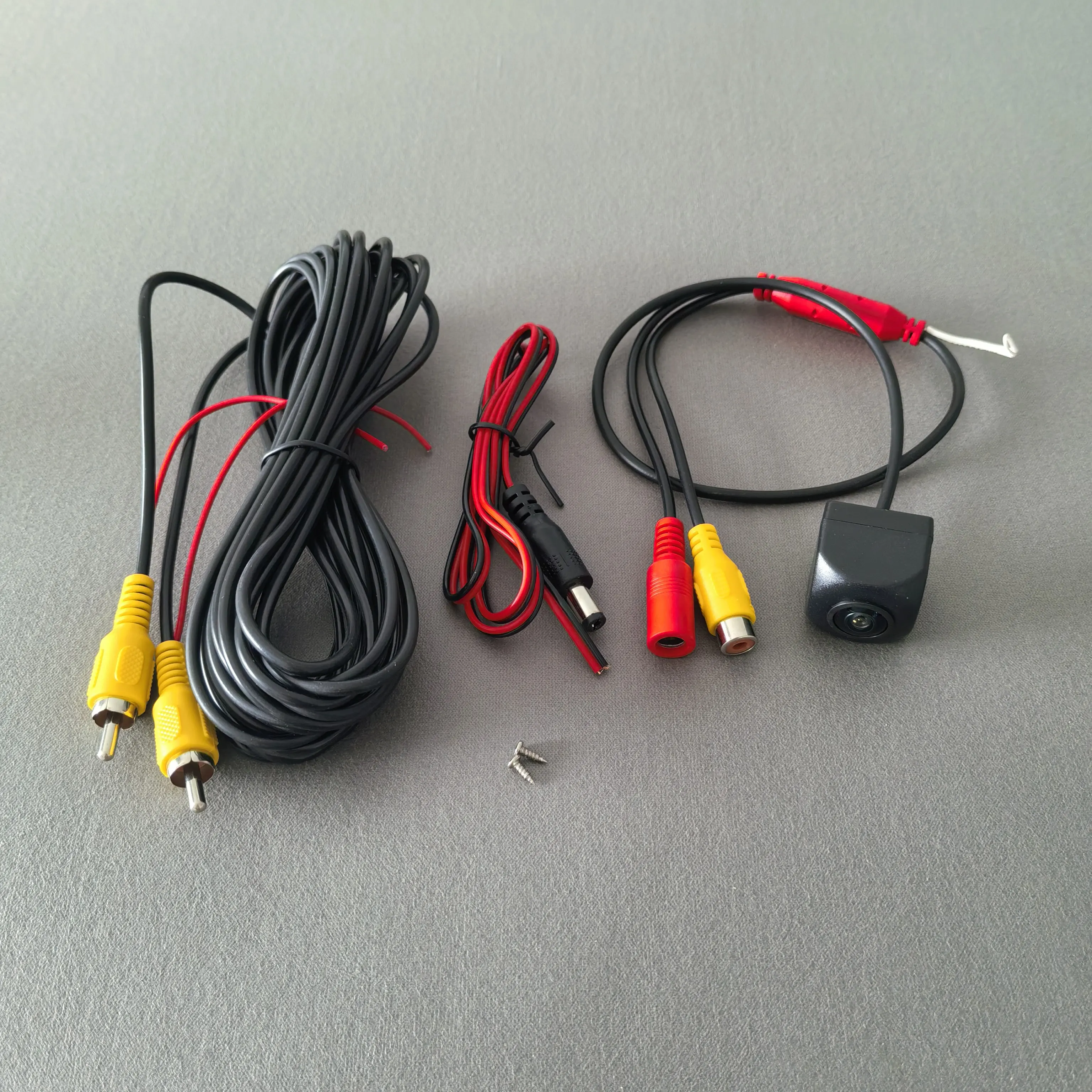 1080P 720P AHD/CVBS Black Car Rear View Camera Wide Angle Waterproof Night Vision Universal Reverse Parking Assistance 6m Cable