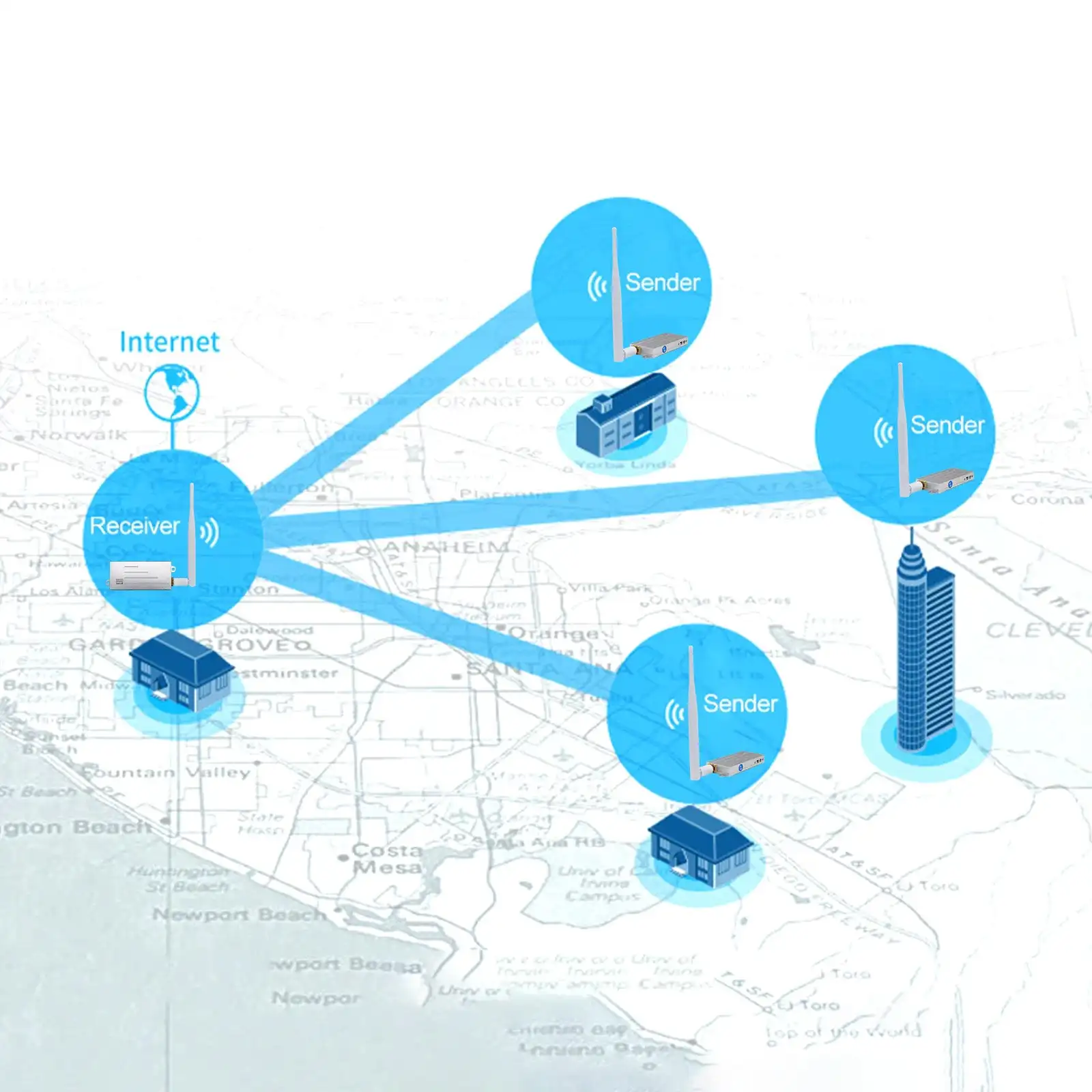 Imagem -05 - Anjielo-wifi Halow Bridge Extender Aprimorado Maior Distância Velocidade Rápida e Aperto Mais Forte Novo Smart 2024