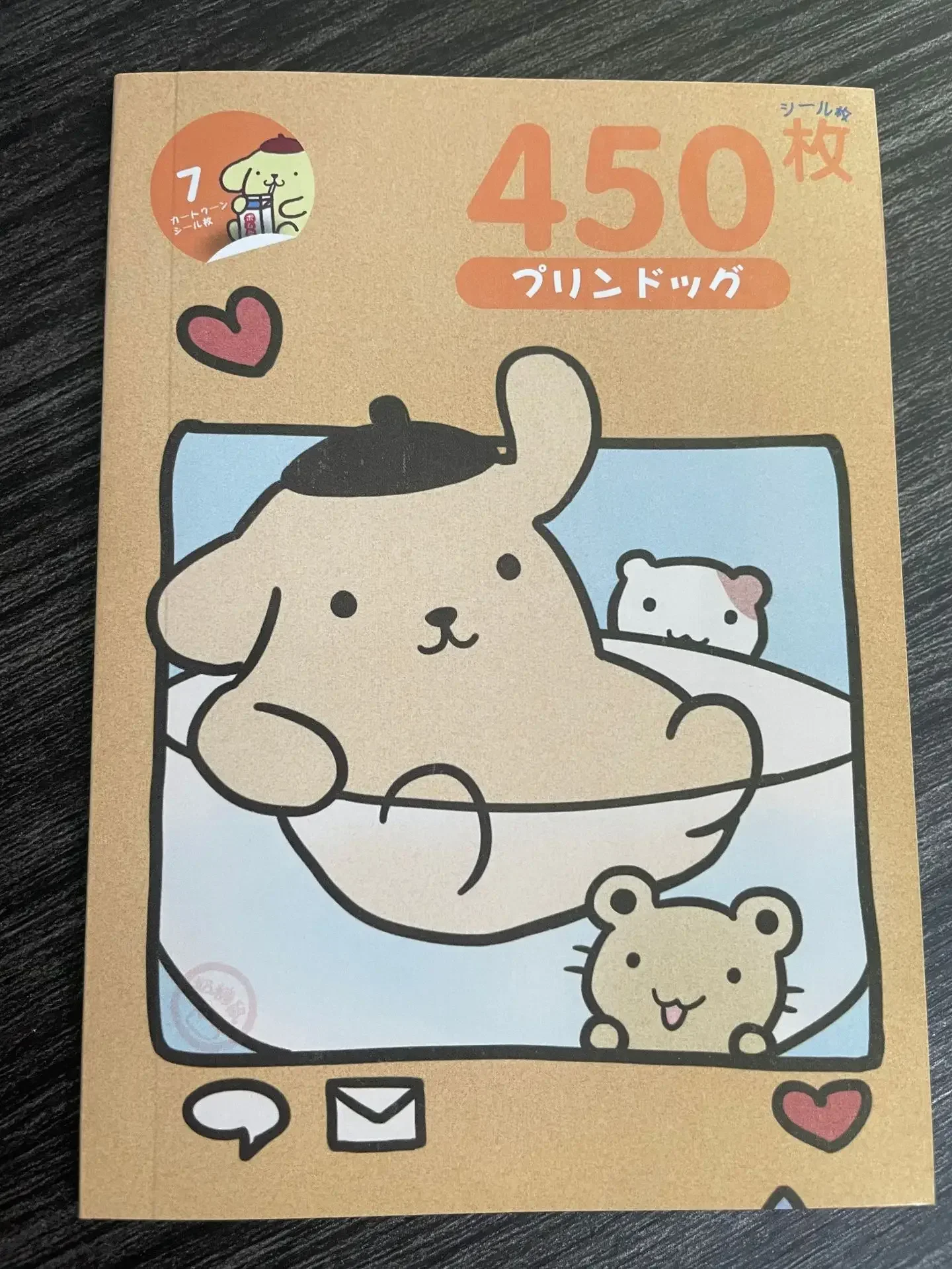 450pcs Cute Cartoon Sanrio Kuromi Cinnamoroll Melody Hello Kitty PomPomPurin Pochacco Sticker Book(See The Video for Details)