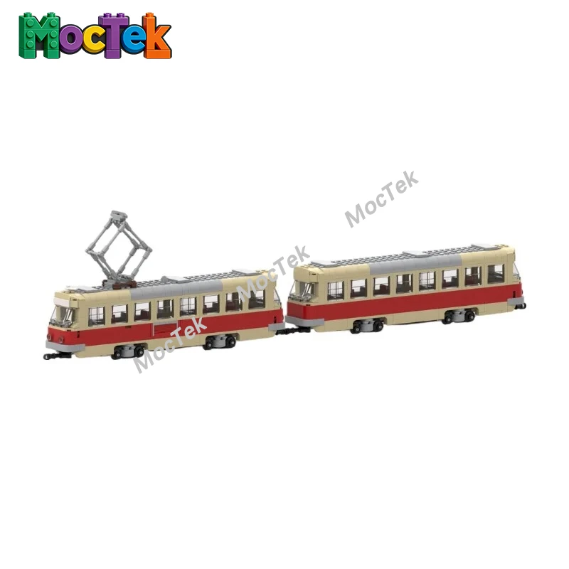 

Конструктор MOC: Винтажный Трамвай (Модели Tatra T3, T4, Gotha T57) – Набор для Сборки, Декоративная Коллекция
