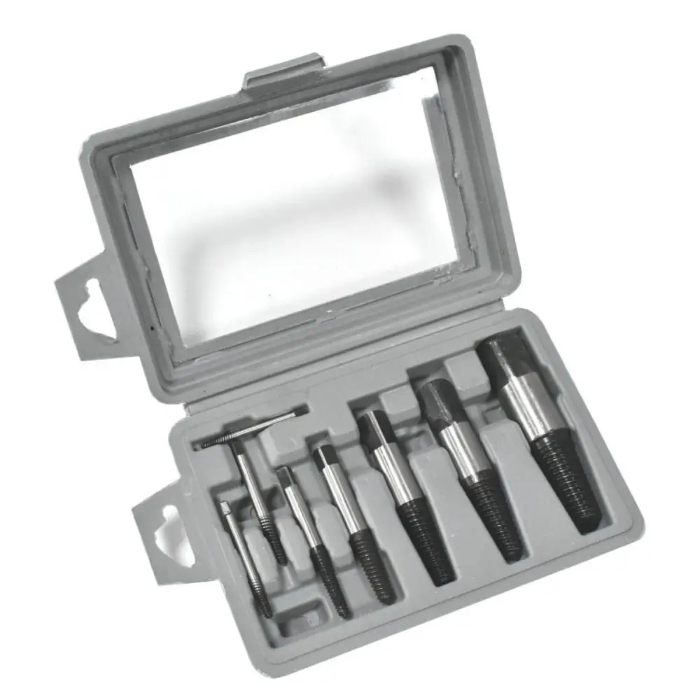 

8Pcs/Set Screw Extractors Drill Bit Easily Take Out Durable Broken Bolt Screws Remover High Quality Multipurpose