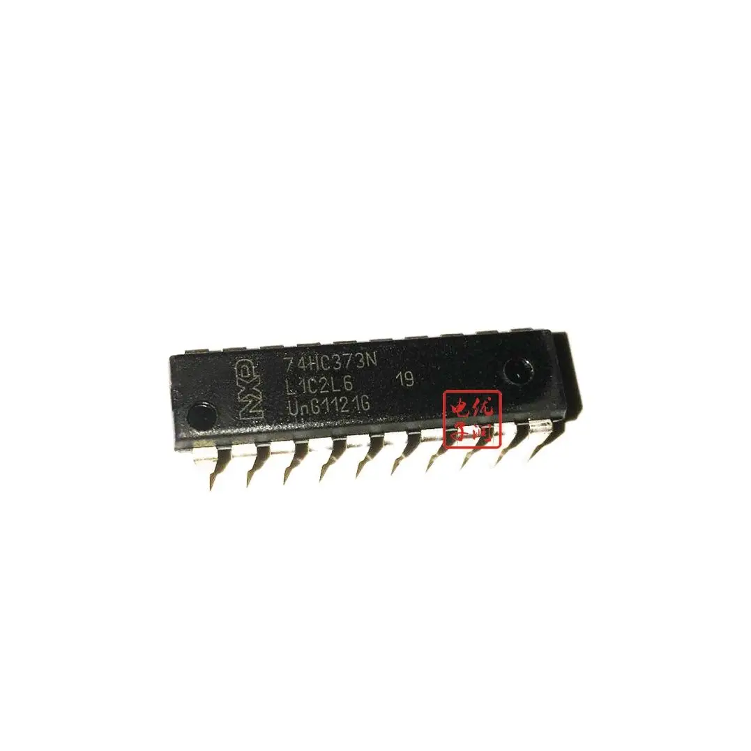 10PCS/ 74HC373N SN74HC373N [new imported original] DIP-20 3-state in-phase 8 D latch