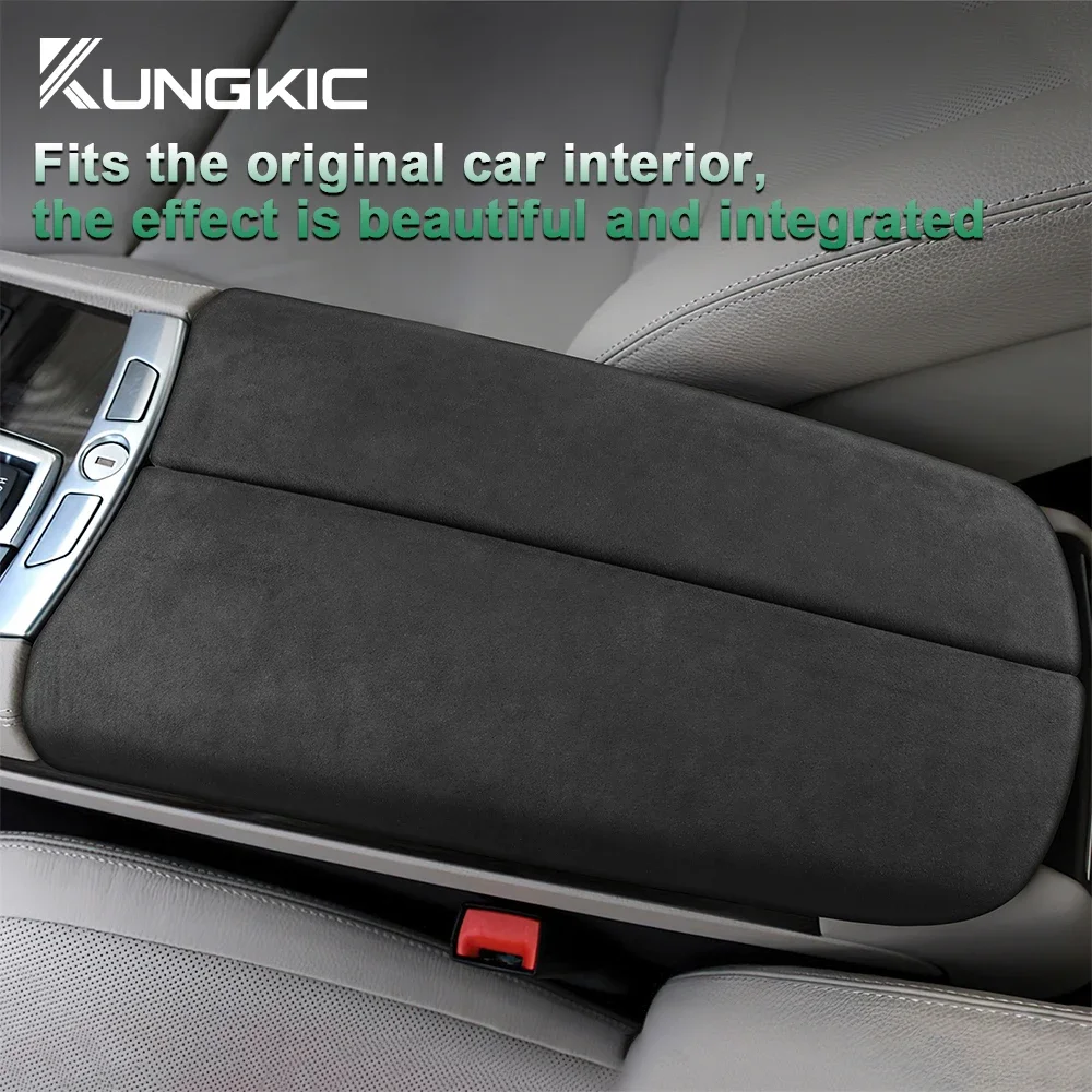 

Для BMW 7 серии F01 F02 F03 F04 2009-2015: накладка на центральную консоль и подлокотник из премиальной замши