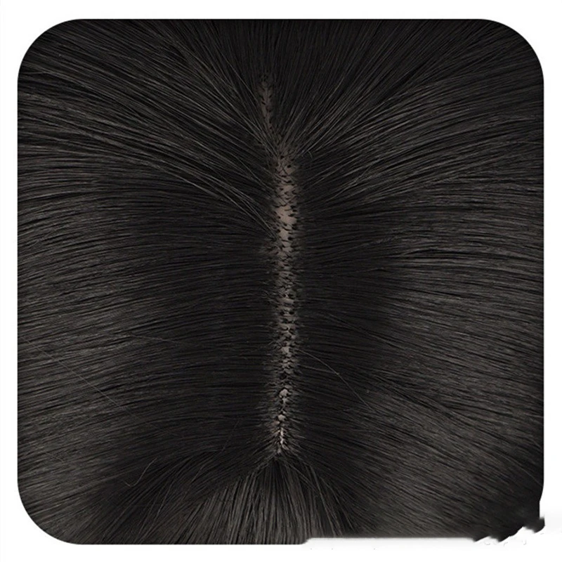 Mitaka Asa Cosplay Perücke Anime Chainsaw Man 2 Protagonist Modellierung Kopfbedeckung Frau Tägliche Kleidung Match Schwarz Langes Glattes Haar