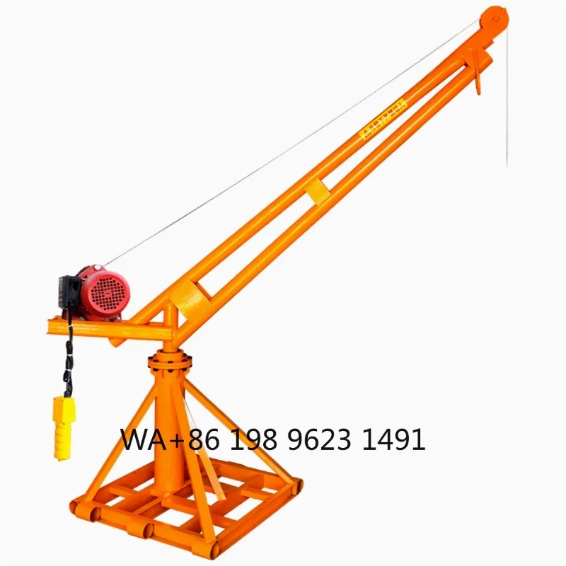 500kg Mini Indoor Outdoor Construction Lifting Machine Magnetic Lifter Industrial Hoist Building Lifting Equipment