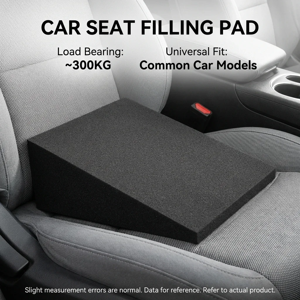 Car Seat Leveling Pad Memory Foam Car Seat Cushion Fatigue Relief Increase Height Pad Flattening The Rear Seats Of The Car