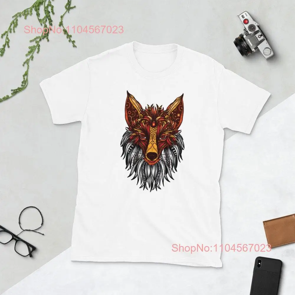 

Mandala Fox T Shirt Art s Lover long or short sleeves