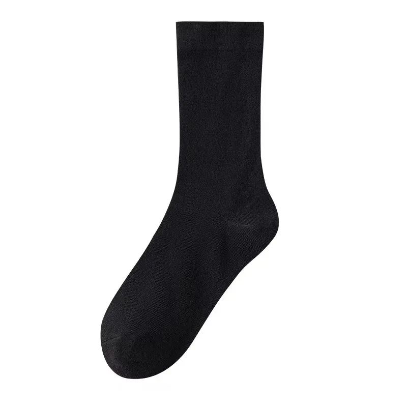 Solid Color Pile Socks for Women Spring and Fall All Cotton Day Boneless Month Summer Wicking Sweat Breathable Pure Socks