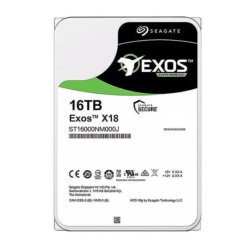 ΠΠ»Ρ Seagate Exos X18 ST16000NM000J 16 Π’Π 7200 ΠΎΠ±/ΠΌΠΈΠ½ 256 ΠΠ 6 ΠΠ±ΠΈΡ/Ρ 3,5 ΠΠ»Ρ Seagate Exos X18 ST16000NM000J 16 Π’Π 7200 ΠΎΠ±/ΠΌΠΈΠ½ 256 ΠΠ 6 ΠΠ±ΠΈΡ/Ρ 3,5