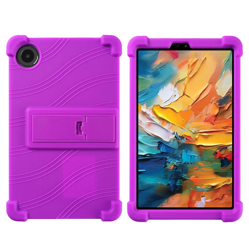 For TCL TAB 8 NXTPAPER 5G 8.7 Inch 8189S Tablet Case Shockproof Cover Kids Soft Silicon Stand Protective Shell