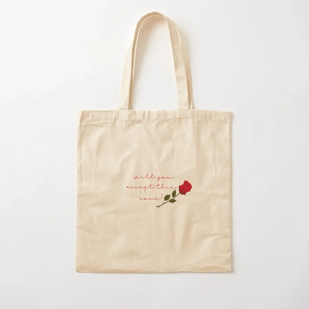 

will you accept this rose Tote Bag female bag shoping bag Cloth bags