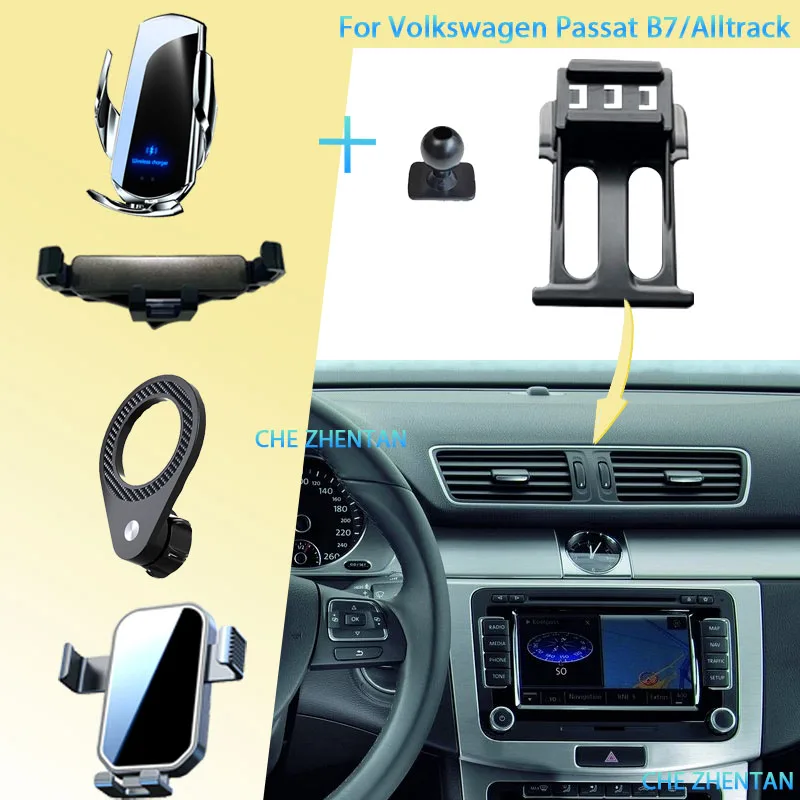 

Car Mobile Phone Holder for Volkswagen Passat B7 Passat Alltrack 2010~2015 Car Vehicle Phone Mounts Navigation Stand Accessories