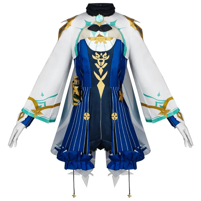 

Game Genshin Impact Granulated Sucrose Fall Season Fischer Cosplay costumes Halloween Christmas Party Masquerade Anime Shows
